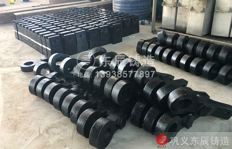 可逆式破碎機錘頭錘臂 ABM細碎機錘頭錘臂 細碎機錘臂